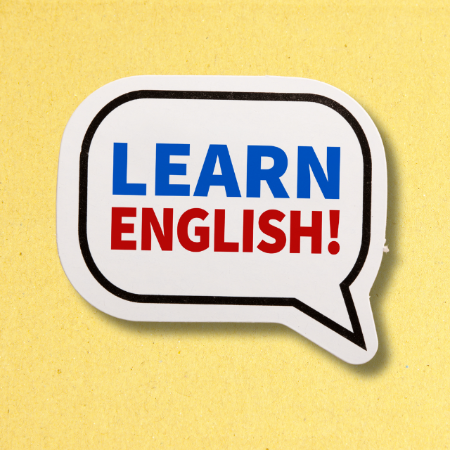 對話框:學習英語!